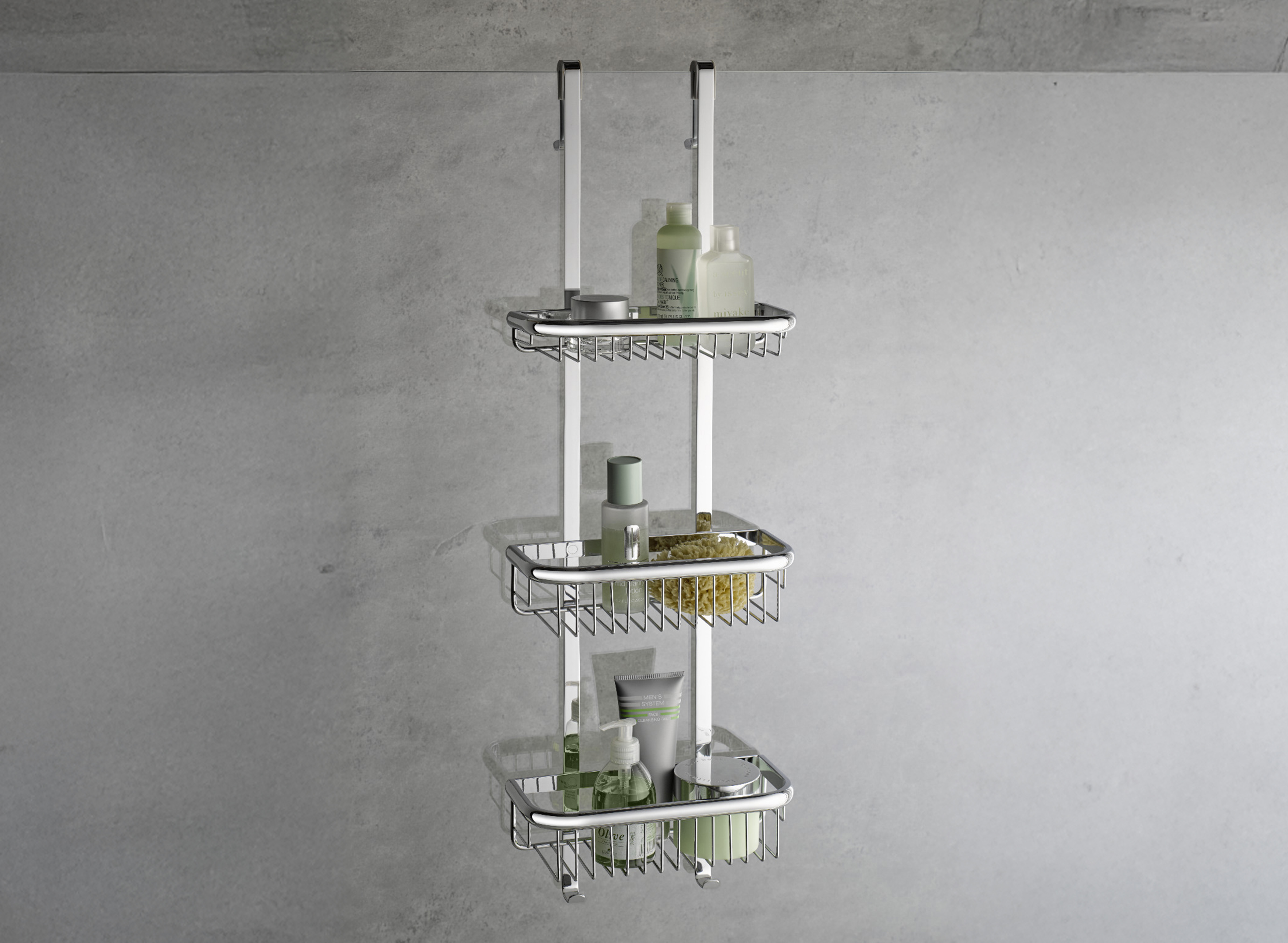 Duschablage Premium, 3-teilig